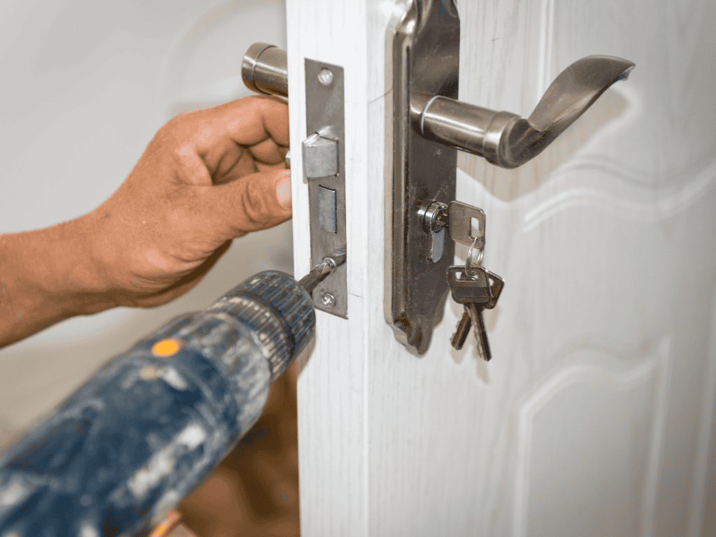 High-quality custom space door lock installation for secure, stylish room entrances. Perfect for commercial and residential designs.